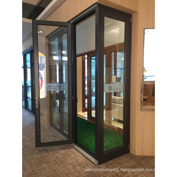 Powder coated Aluminium glass windows and doors profiles